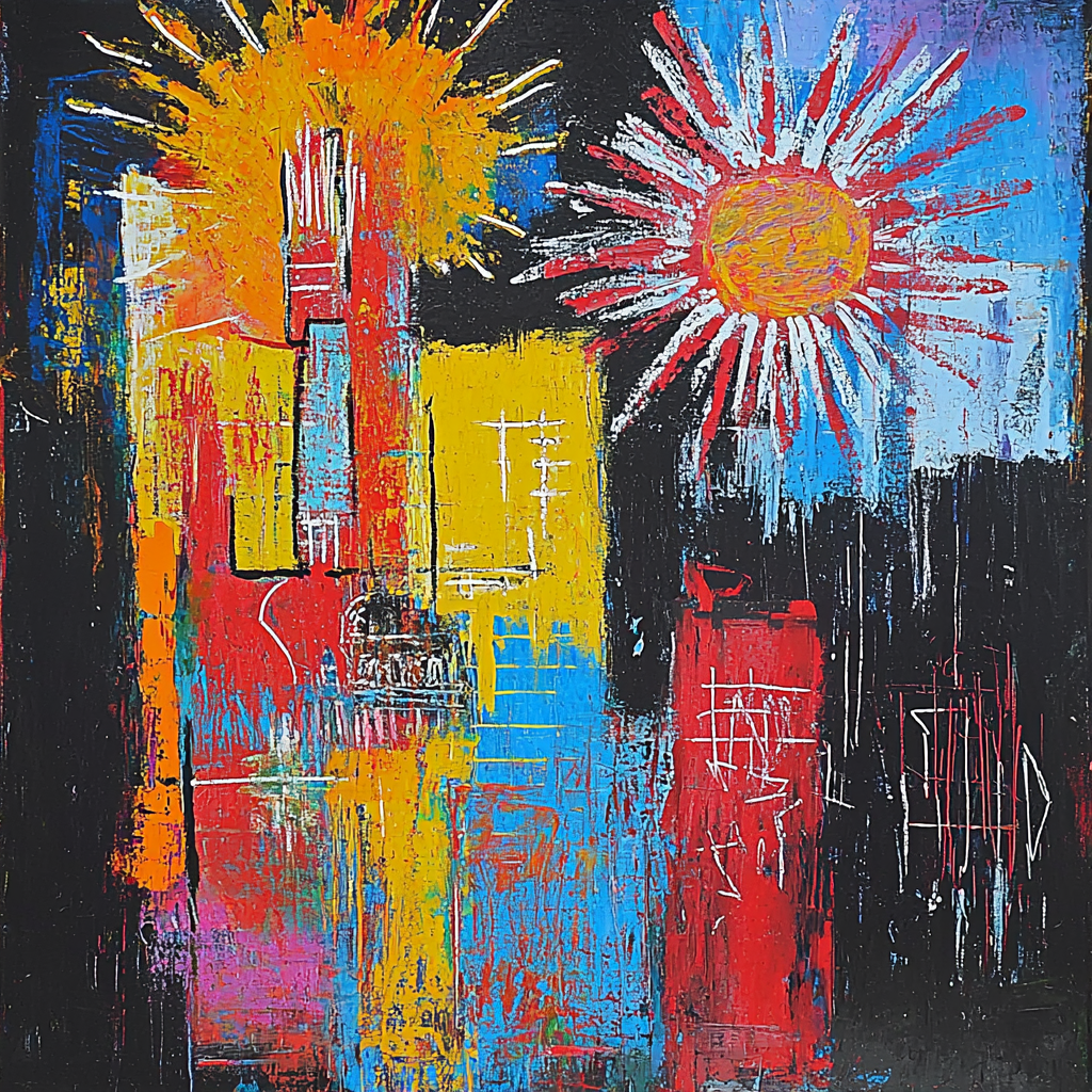 Jean-Michel Basquiat Inspired Visions Of Tomorrow Paint By Numbers