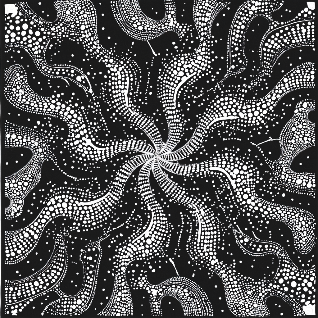 M.C. Escher Inspired Webs Of Illusion Paint By Color