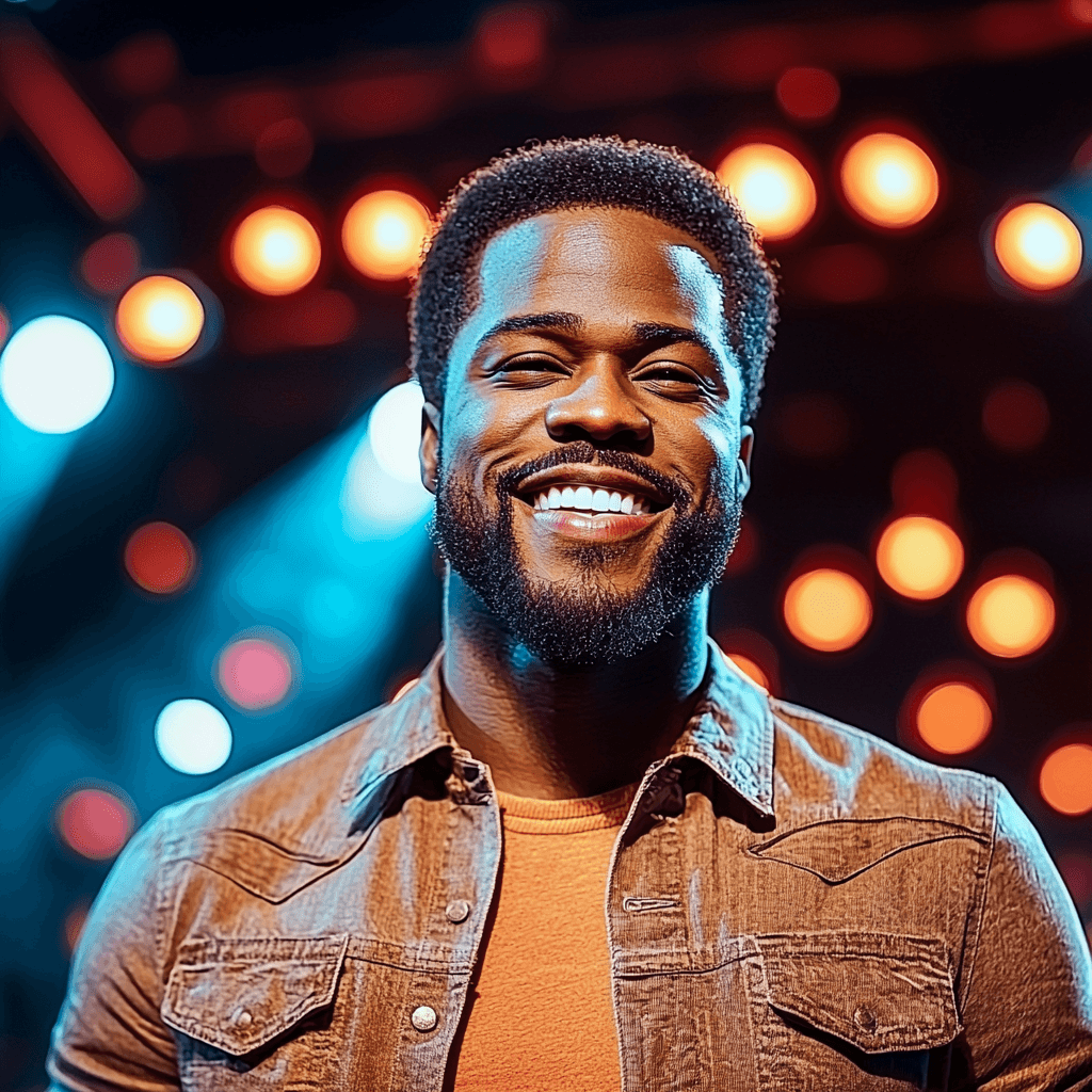 Kevin Hart: The Comedic Energy Of Laughter Unleashed DIY Paint By Numbers