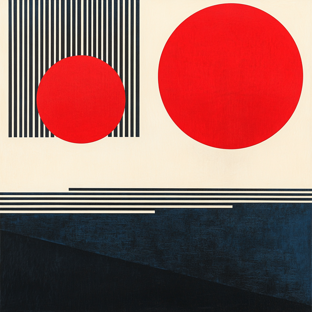 Kazimir Malevich Inspired Harmony Of Primitives paint by number