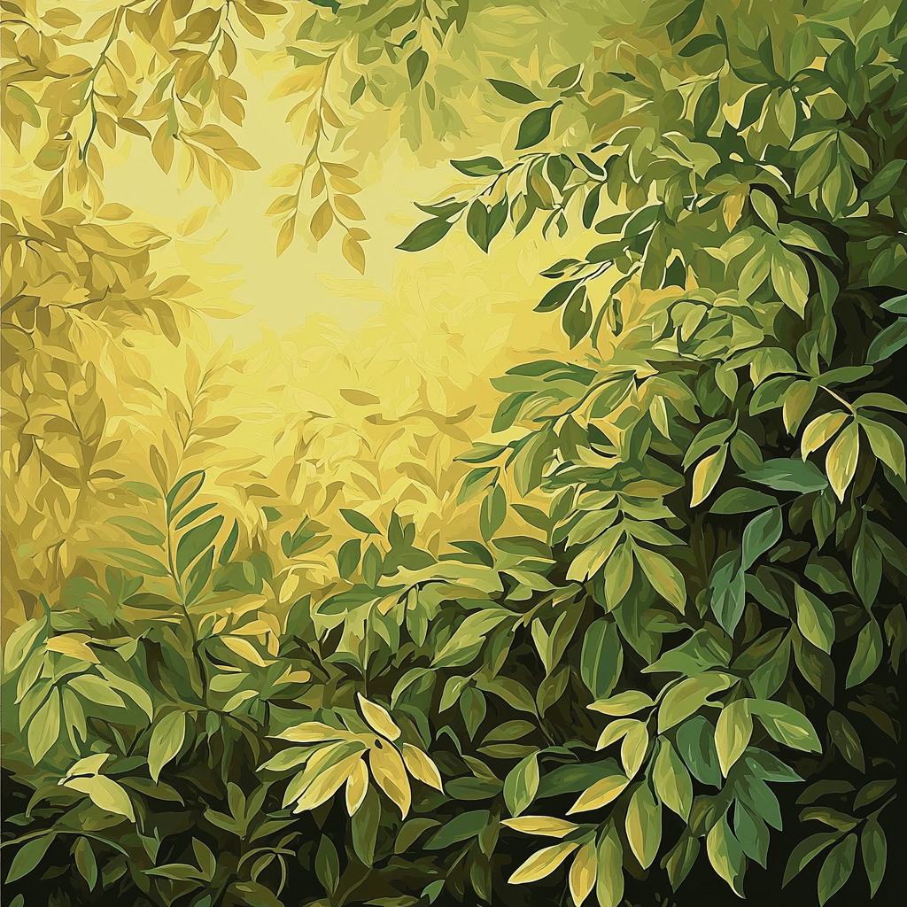 Leonardo Da Vinci Inspired Symphony Of Verdant Echoes Paint By Number