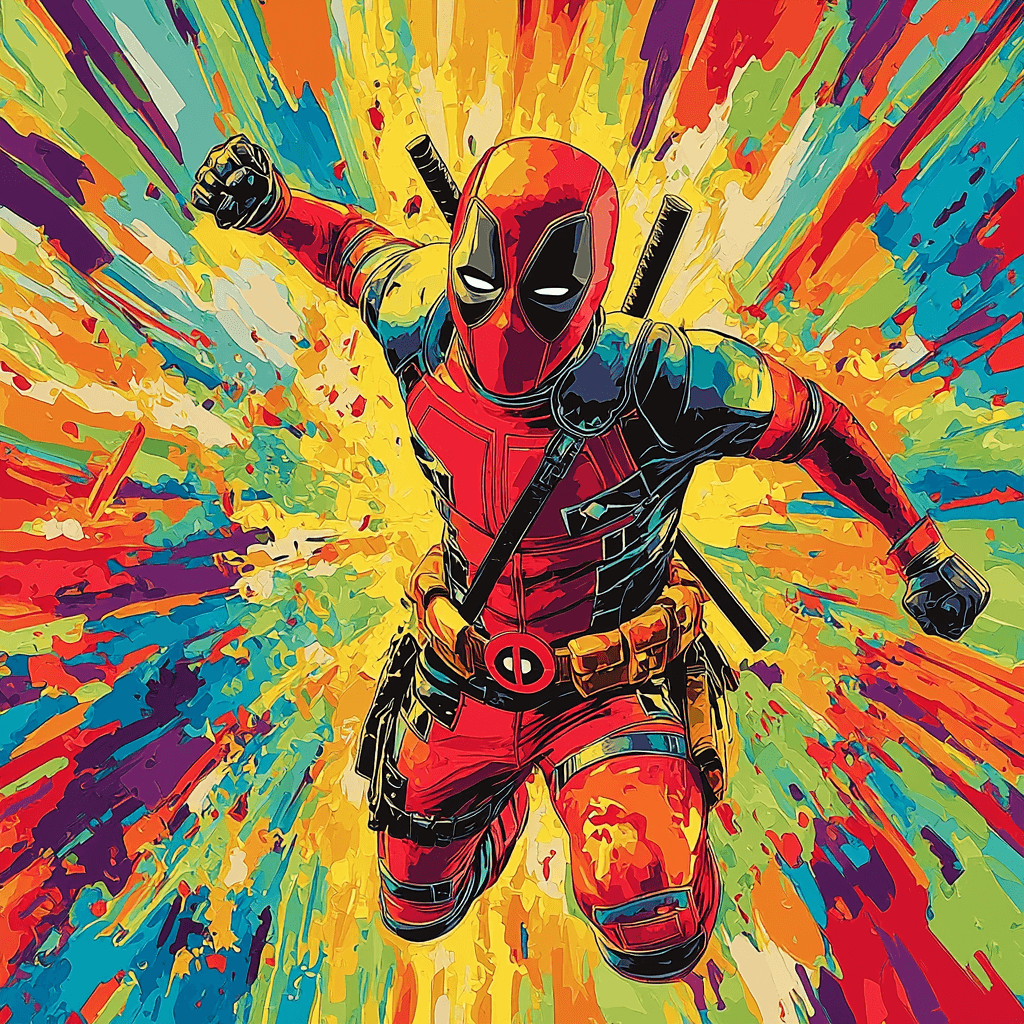 Ryan Reynolds: The Comedic Hero Of Deadpool’s Adventures Paint By Number