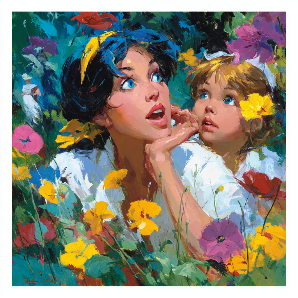 A Magical Garden Escape Paint By Color