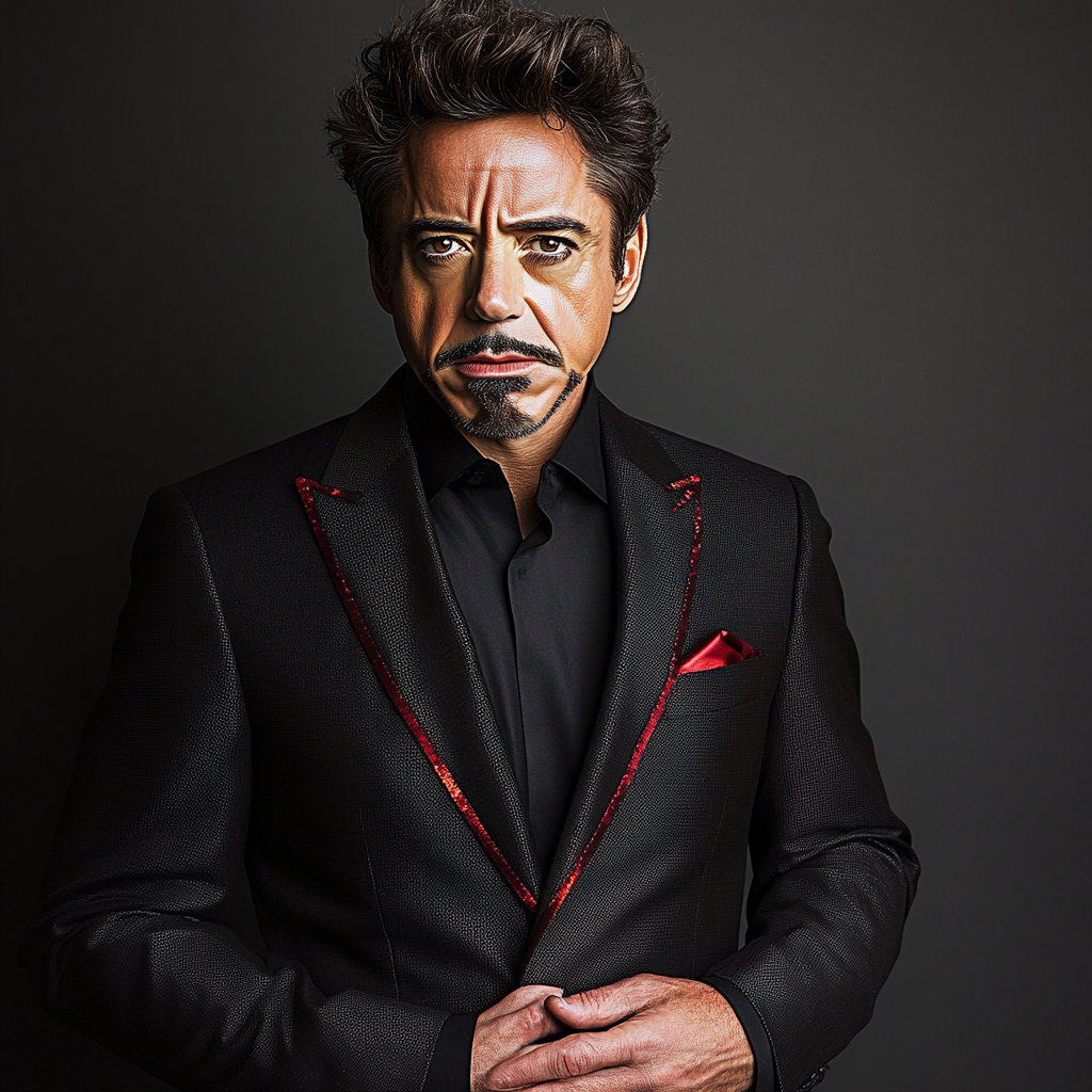 Robert Downey Jr: Forging The Iron Legacy paint by color