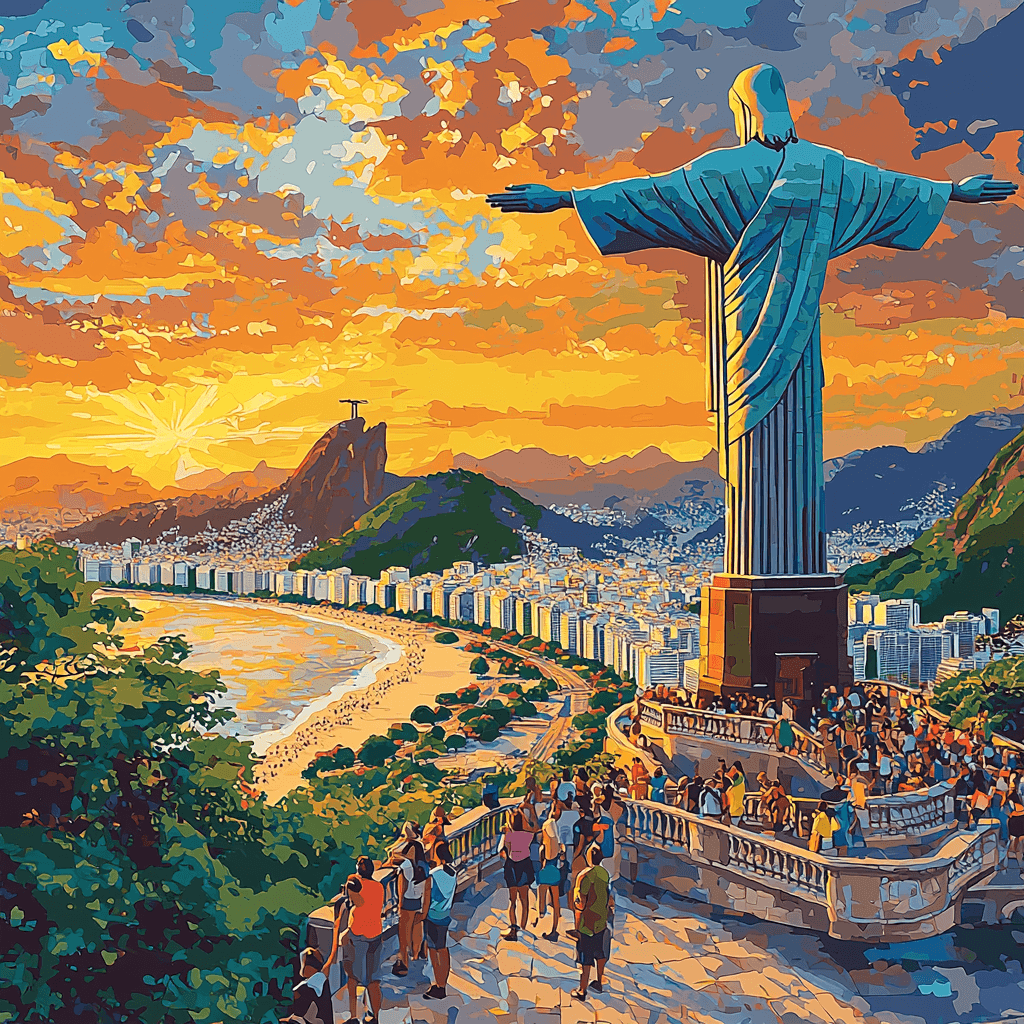 Christ The Redeemer DIY Paint By Numbers