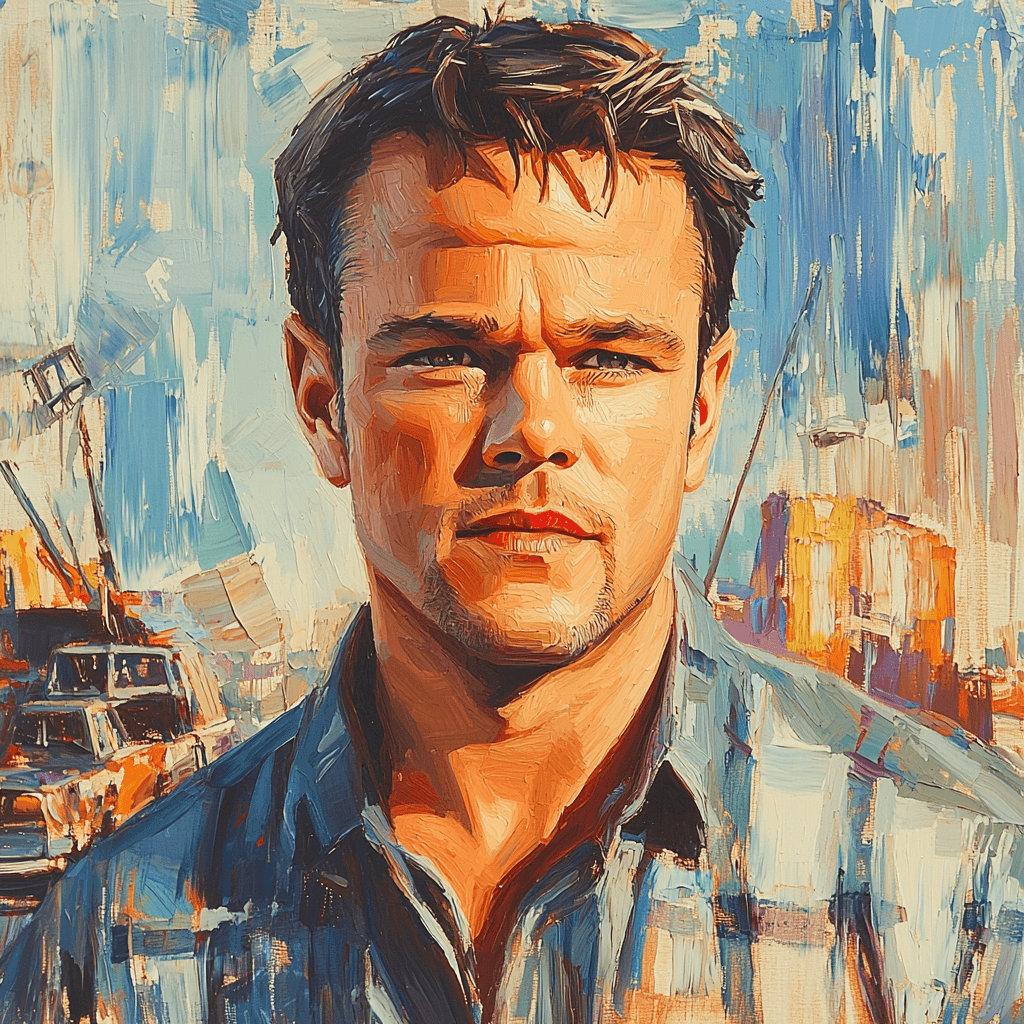 Matt Damon: The Versatile Journey Of A Hollywood Icon Painting Number Kit
