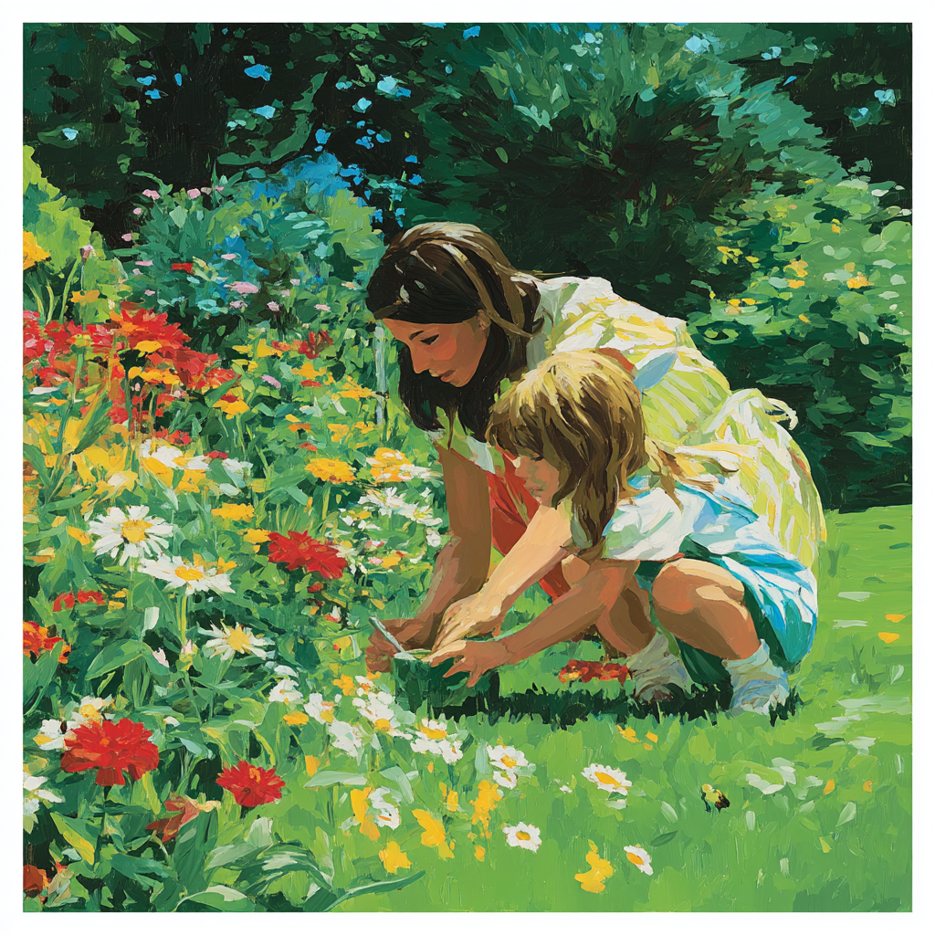 Mother Nature's Care Number Painting