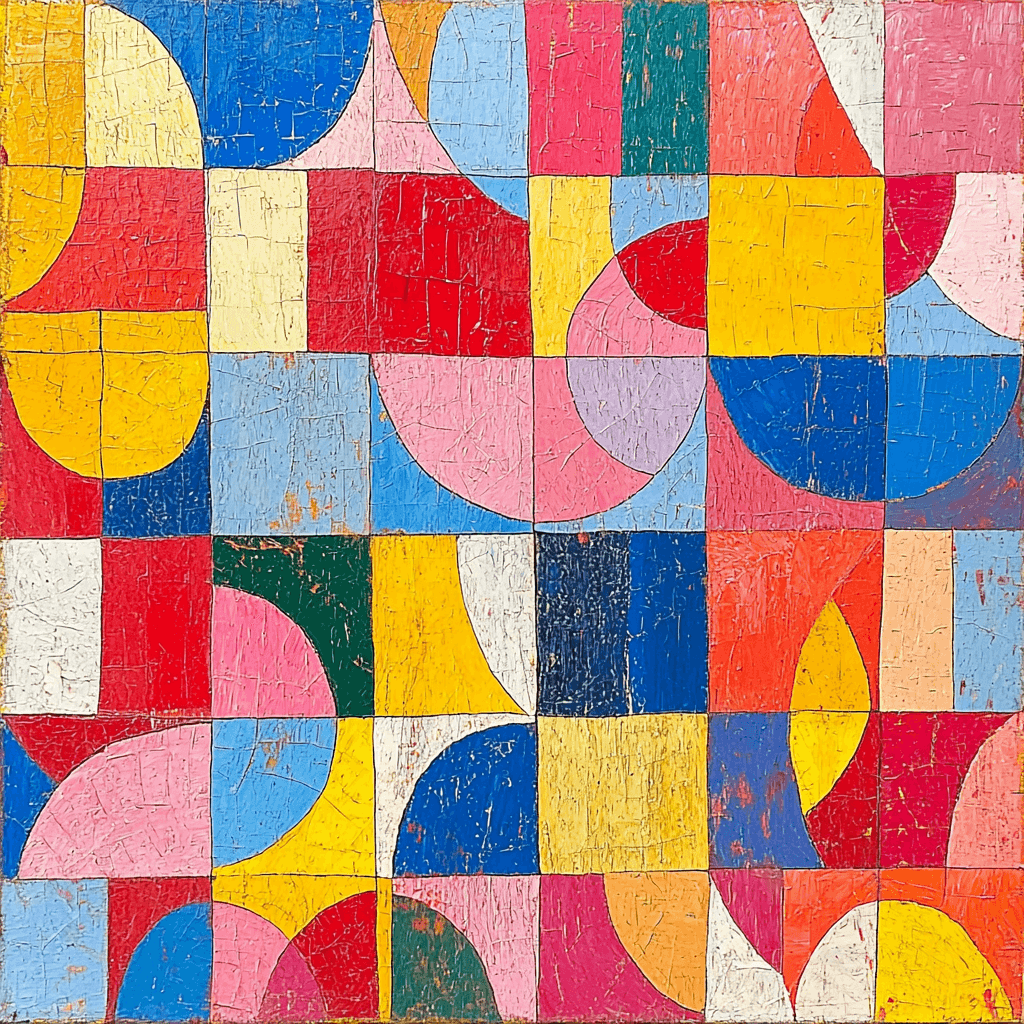 Paul Klee Inspired Patterns Of Joy Paint By Numbers Kits