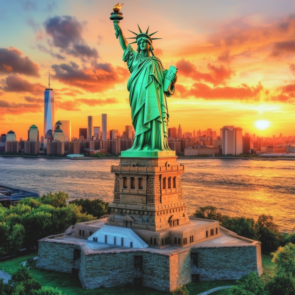 Statue Of Liberty - New York Paint By Numbers