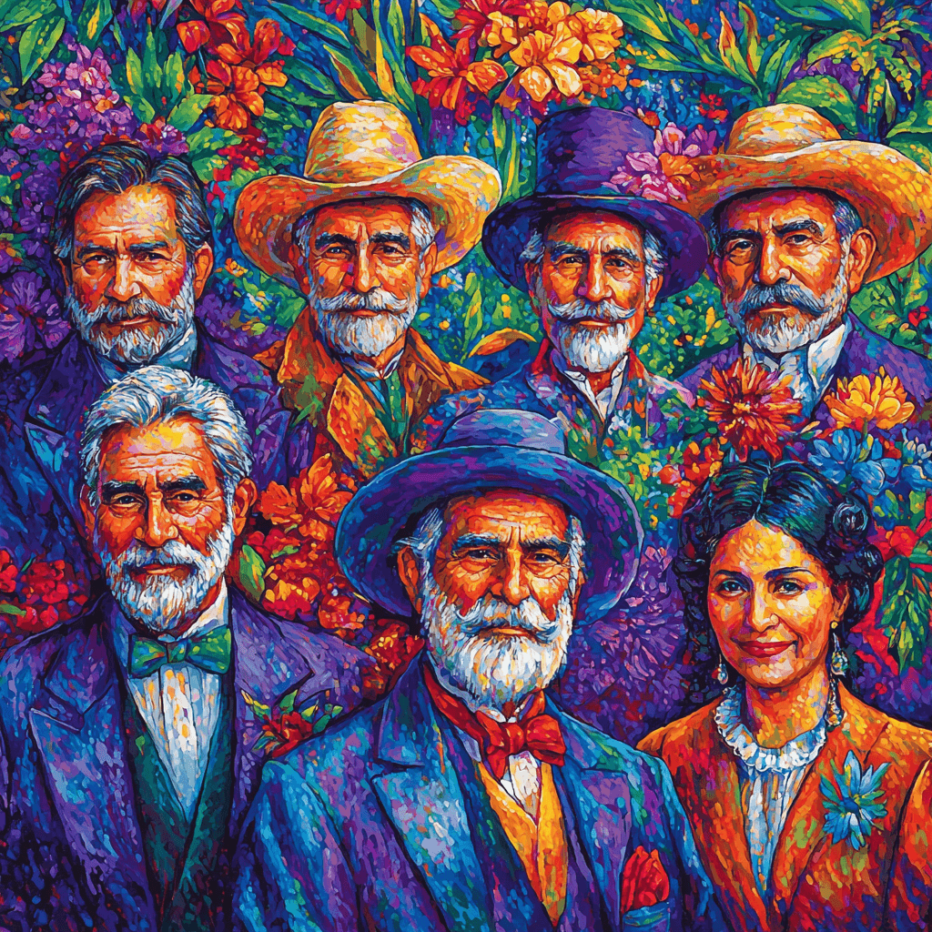 Diego Rivera Inspired Historical Legends Painting Number Kit