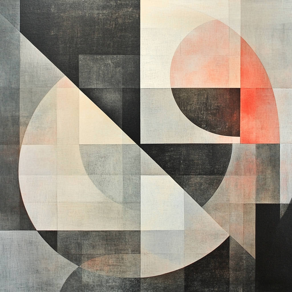 Kazimir Malevich Inspired Dreamlike Geometry Paint By Color