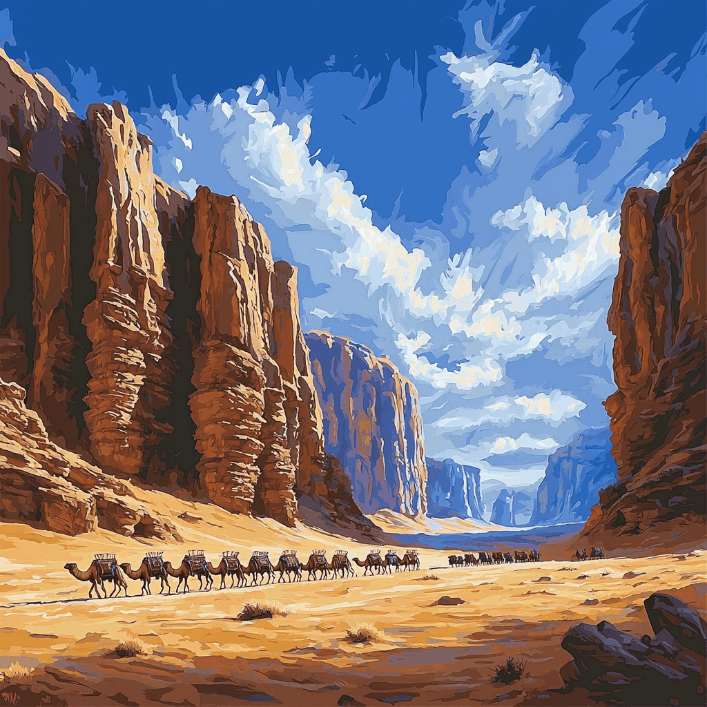 Wadi Rum Numbered Painting Kits