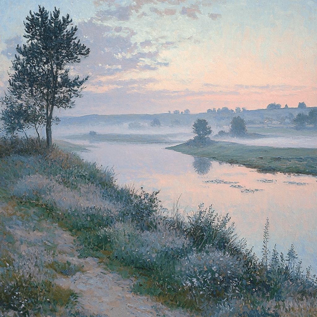 Edgar Degas Inspired Essence Of Morning Mist Numbered Painting Kits