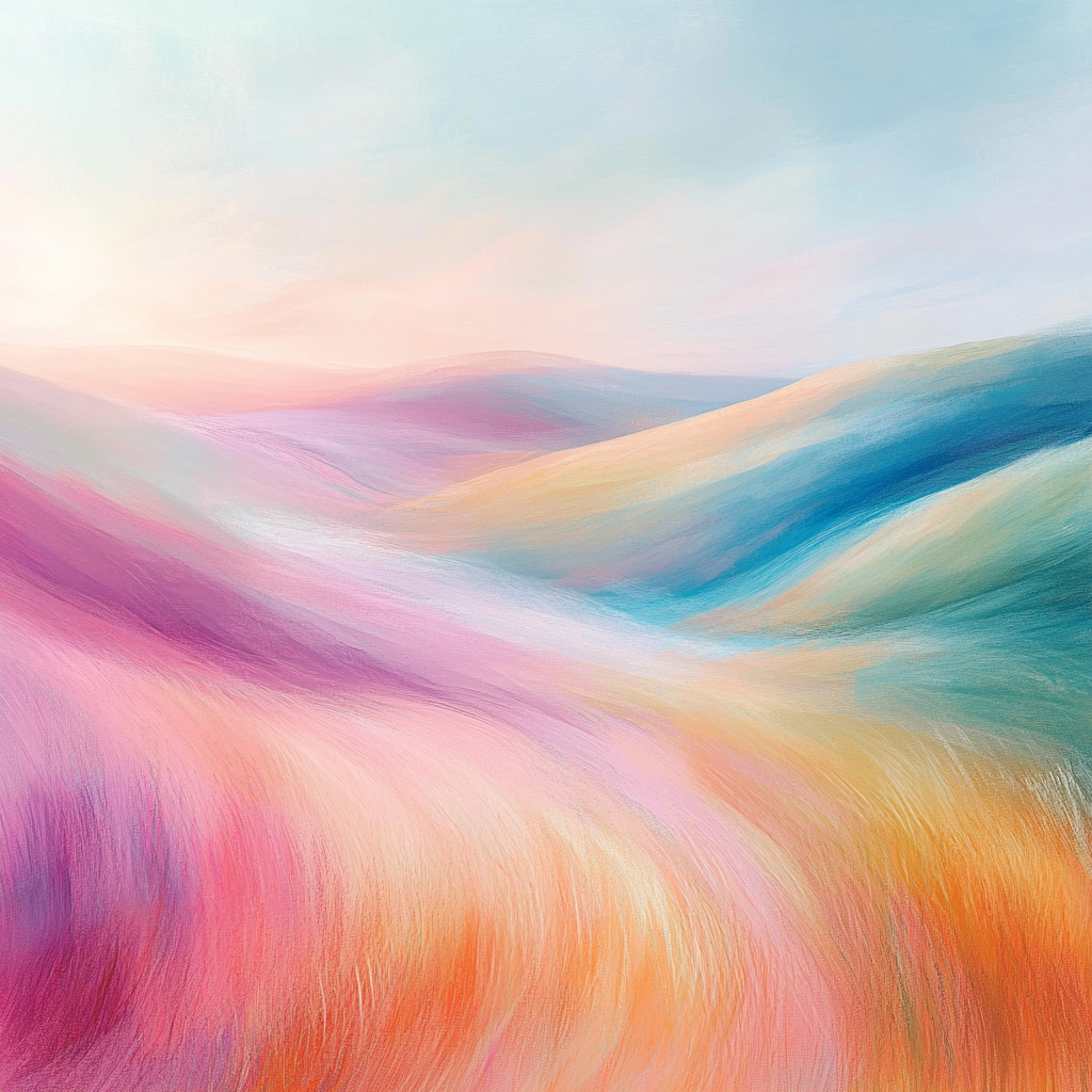 Edgar Degas Inspired Whispering Wind Patterns Number painting