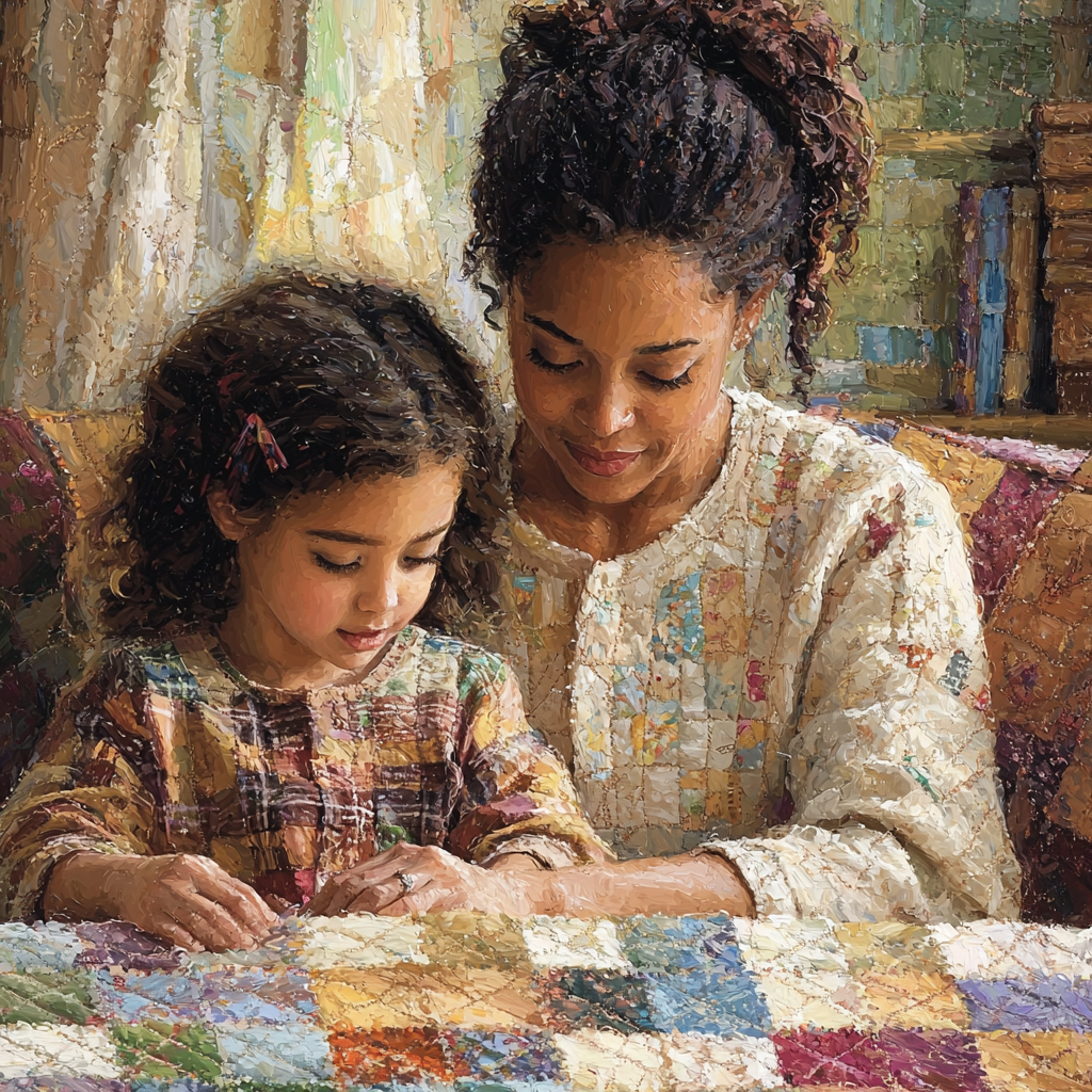 Mother's Quilt Of Love Paint By Numbers Kits