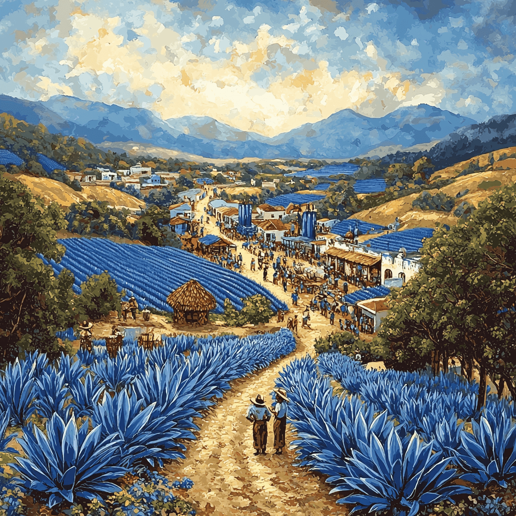 Tequila Trail - Jalisco Painting Number Kit