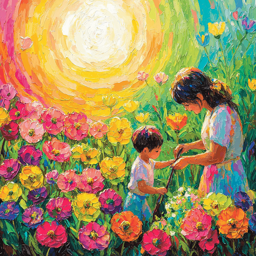 The Gift Of Togetherness Painting Number Kit