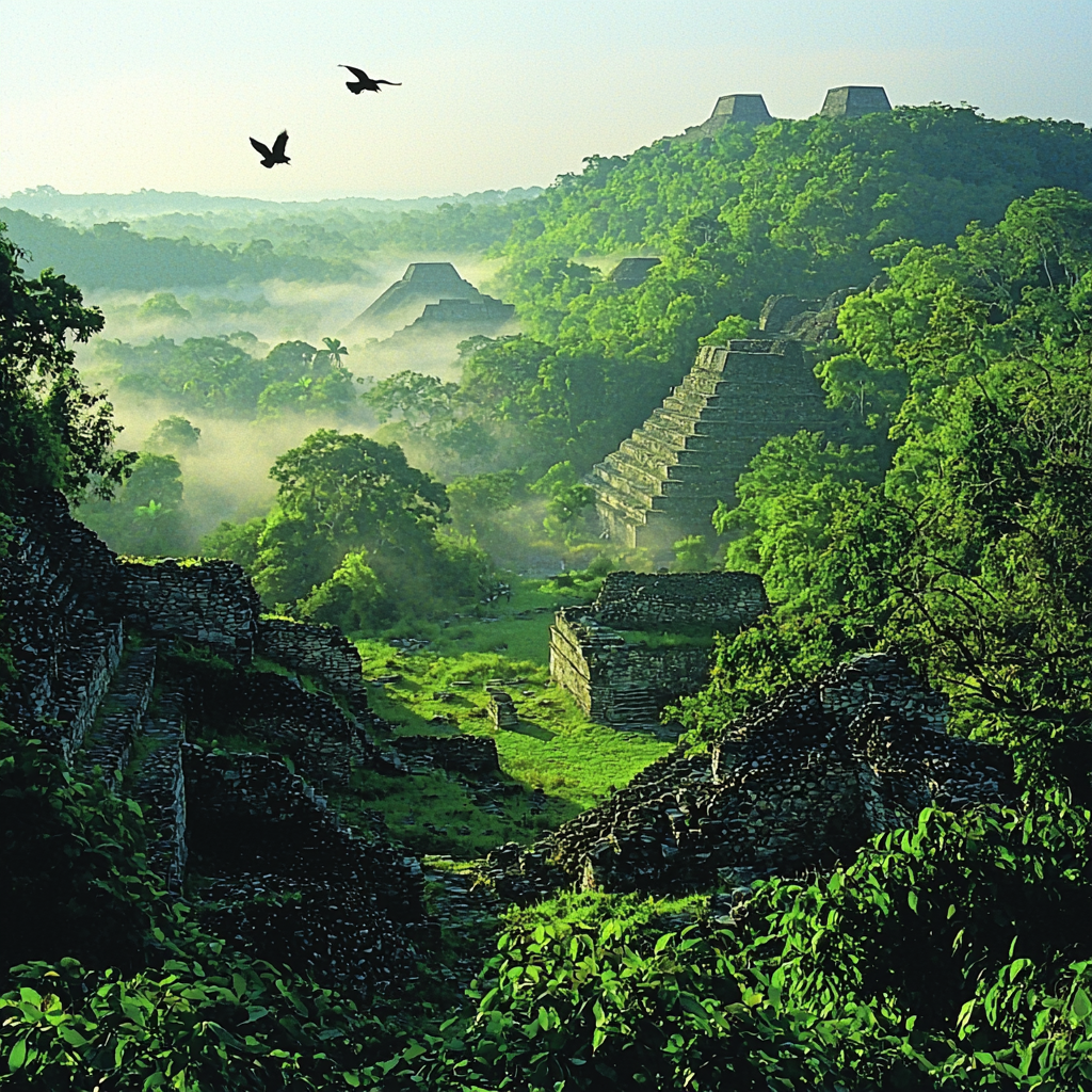 Tikal National Park - Guatemala DIY Paint By Numbers