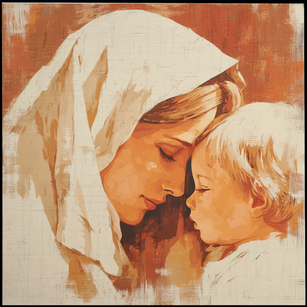 Mommy's Tender Touch Paint By Numbers Art