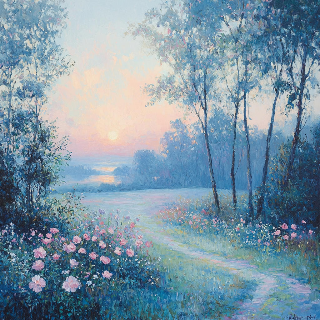 Edgar Degas Inspired Melodies Of Dawn Paint By Numbers Kits