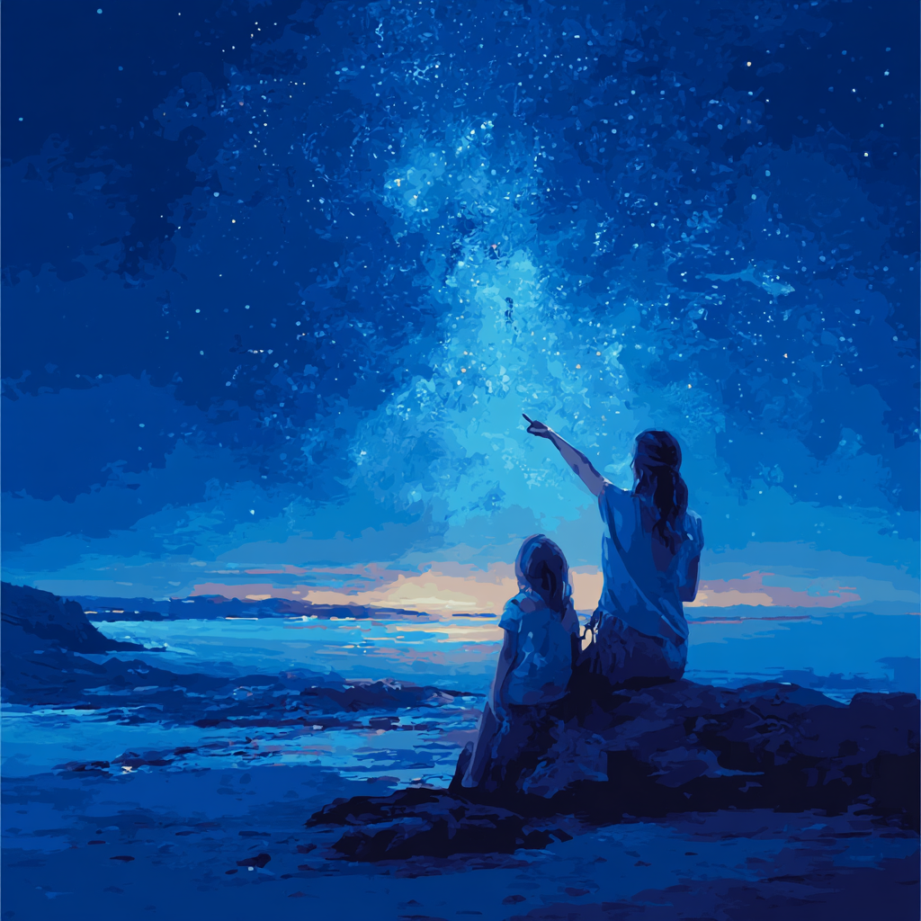 Dreaming Big With Mom Painting Number Kit