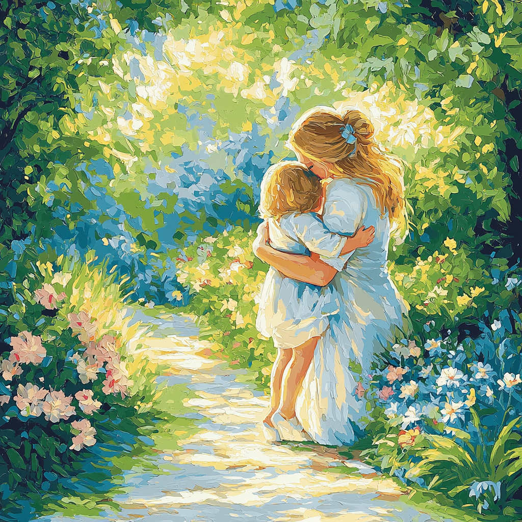 A Mother's Eternal Love DIY Paint By Numbers