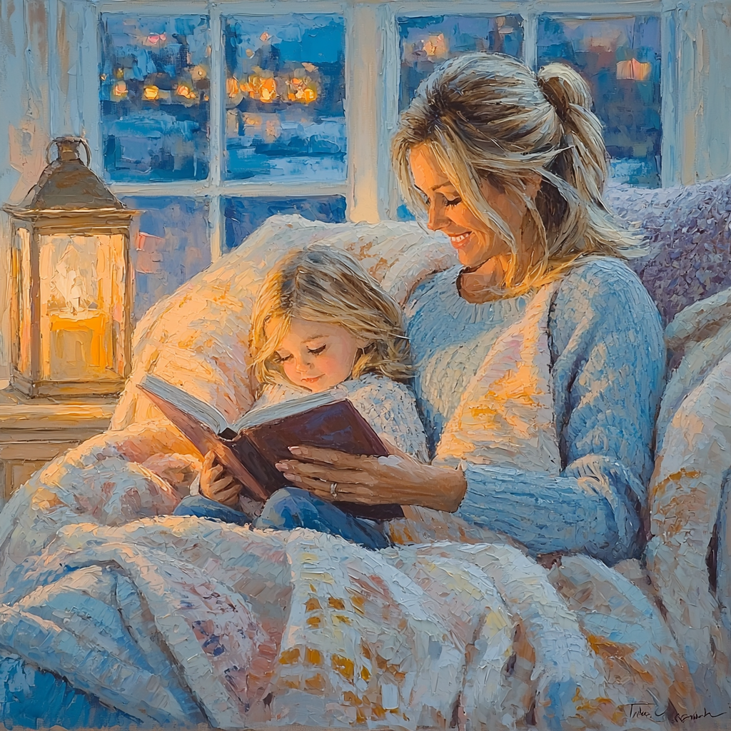 Cuddles And Storytime Numbered Painting Kits