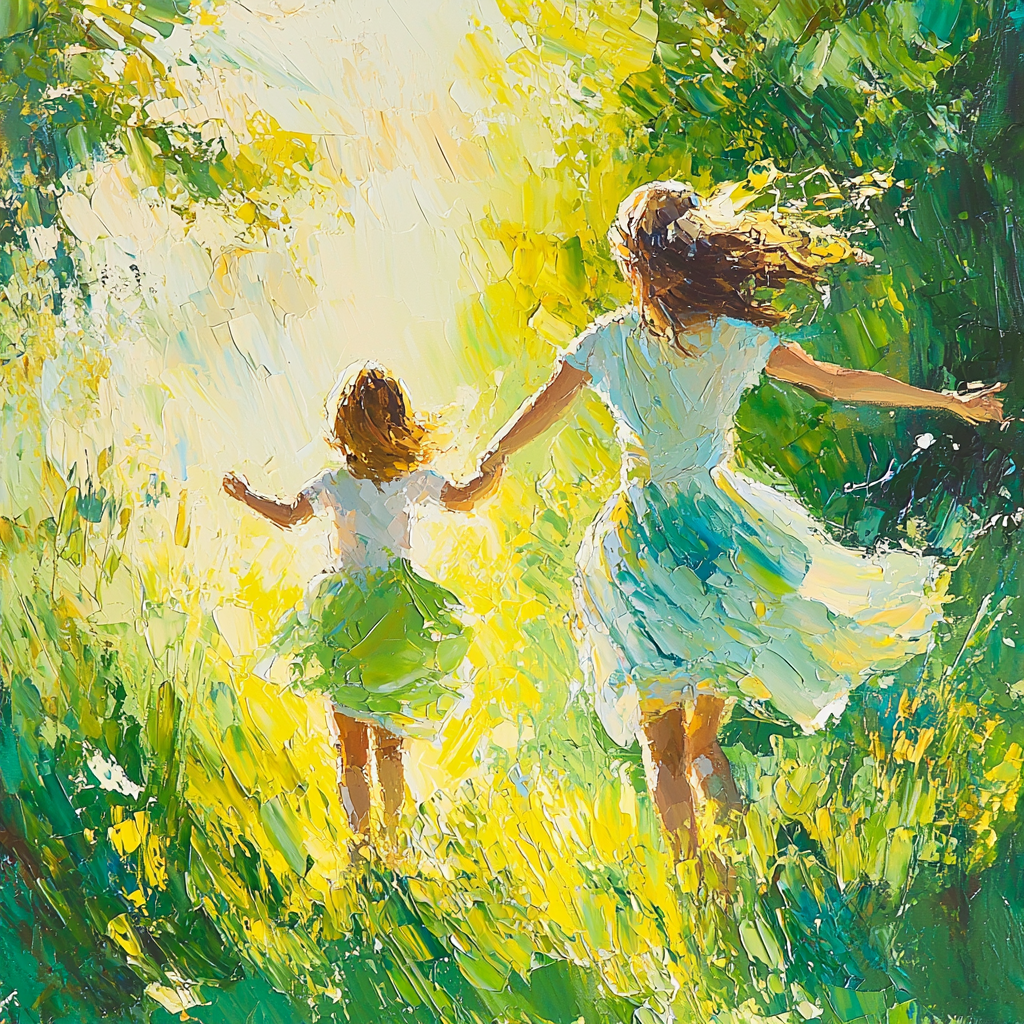 A Day In The Park Painting By Numbers Kit