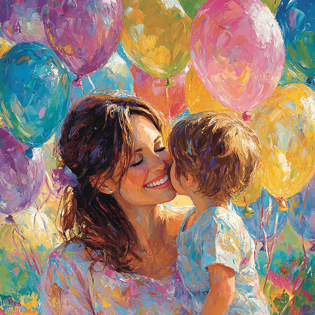 Kisses From The Heart Numbered Painting Kits