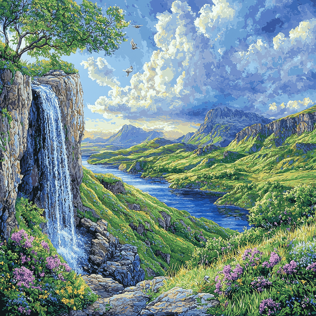 Isle Of Skye - Scotland Paint By Number