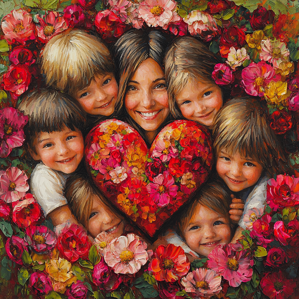 In The Heart Of Family DIY Paint By Numbers