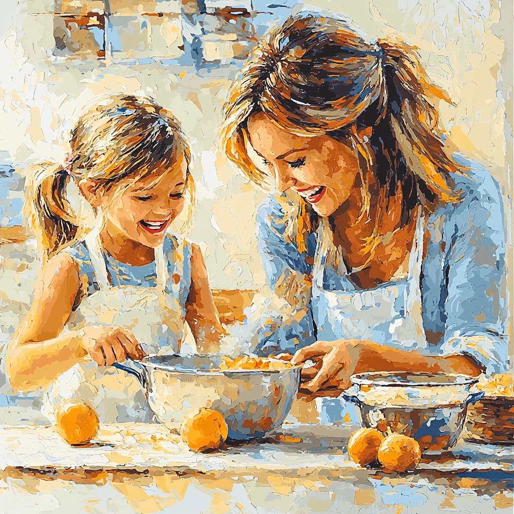 Love In The Kitchen Paint By Numbers Art