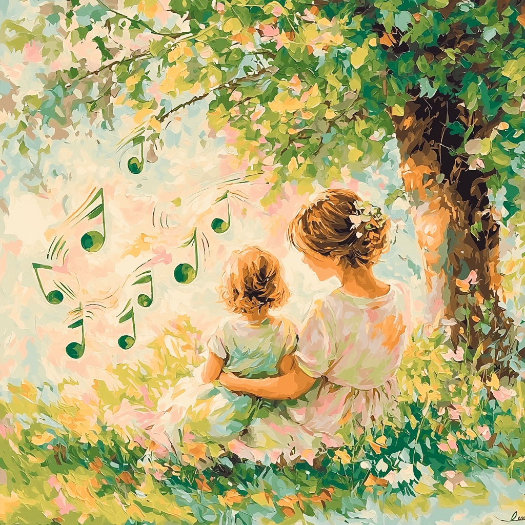 Mothers And Their Melodies Paint By Number
