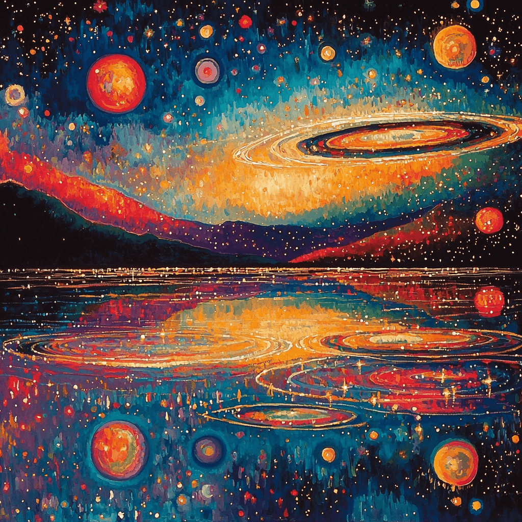 Vassily Kandinsky Inspired Eternal Space Wonder Paint By Numbers Art