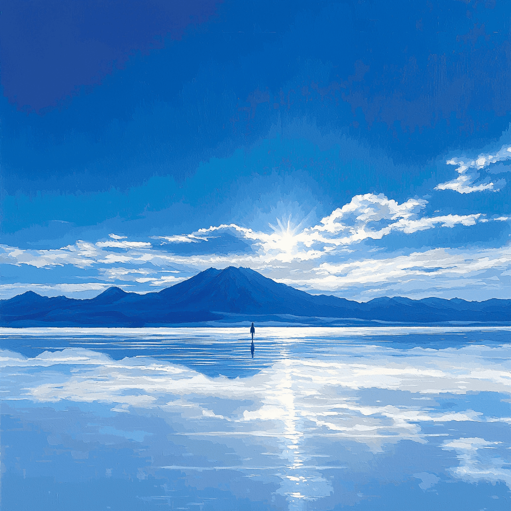 Salar De Uyuni - Uyuni Numbered Painting Kits