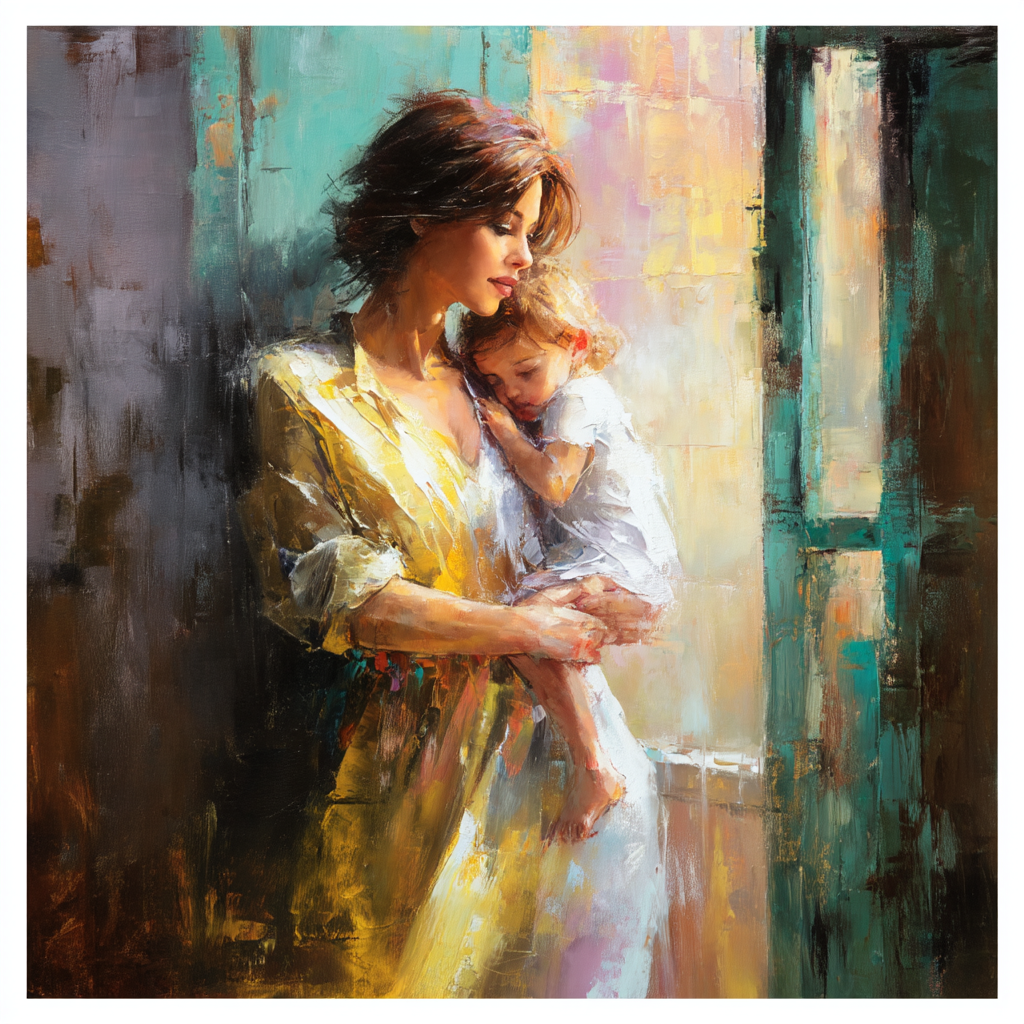 Embrace Of Morning Light Paint By Color