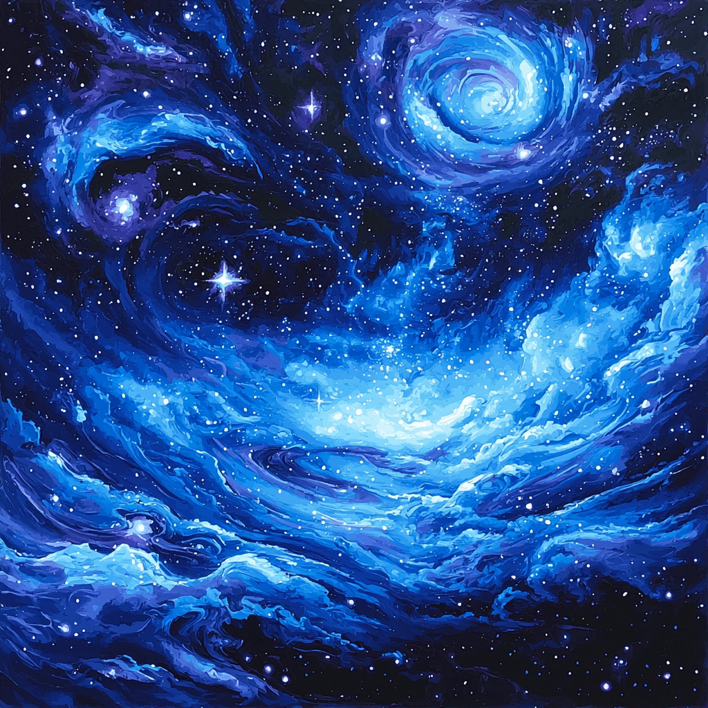 Caravaggio Inspired Celestial Convergence Painting Number Kit