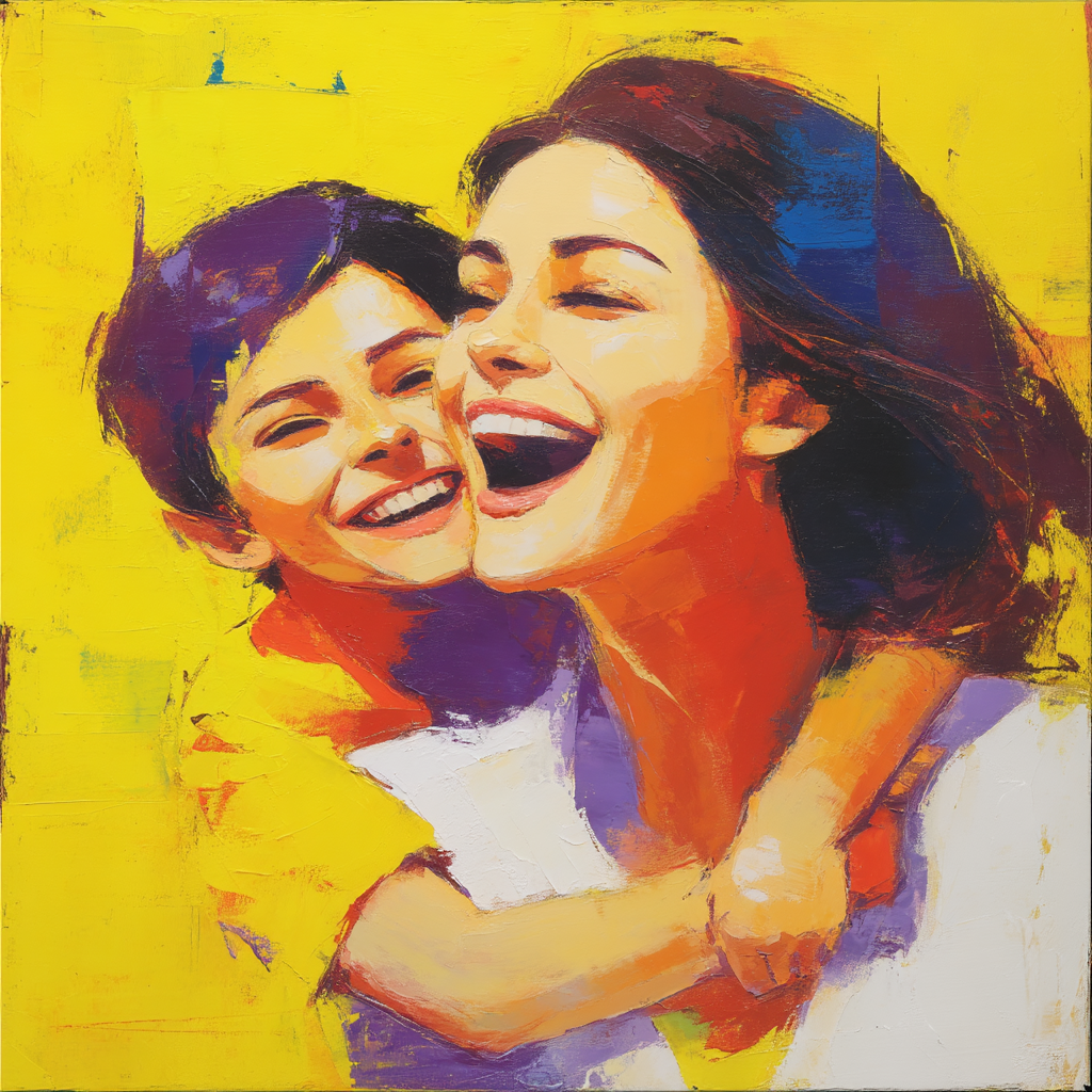 Harmonies Of Laughter Paint By Numbers Art