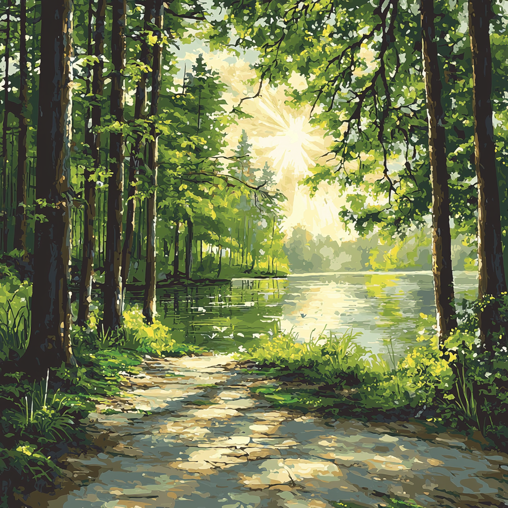 Sweet Serenity Painting Number Kit