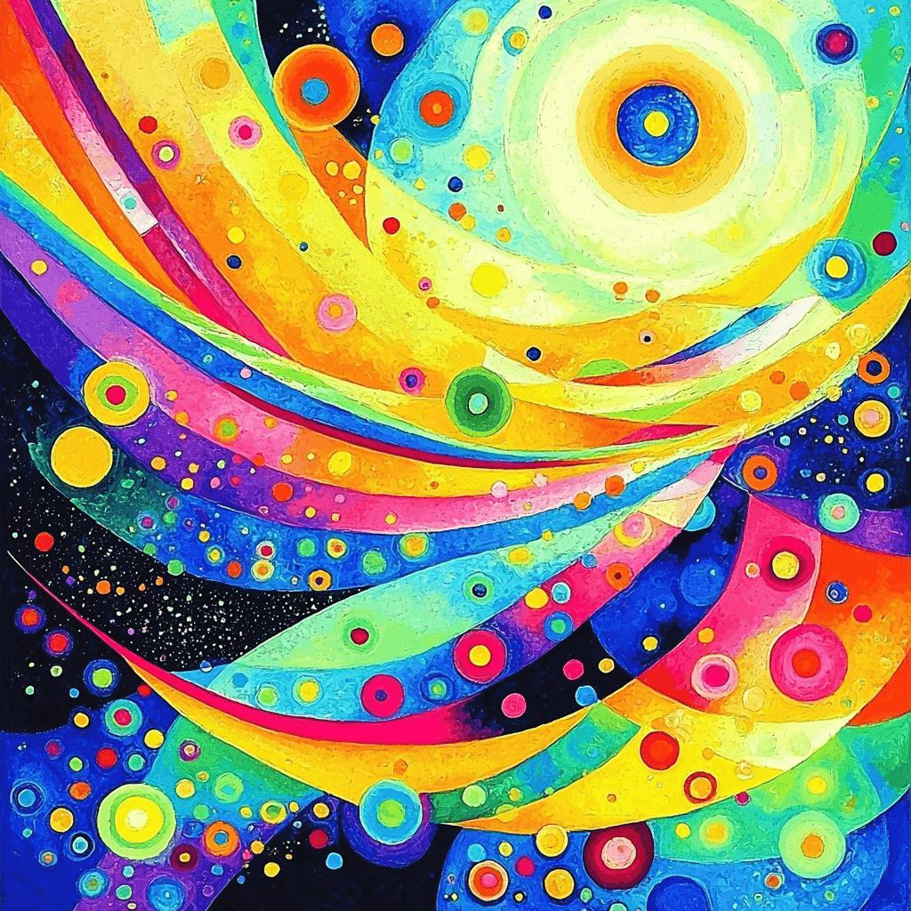 Wassily Kandinsky Inspired Infinite Horizons Paint By Numbers Art