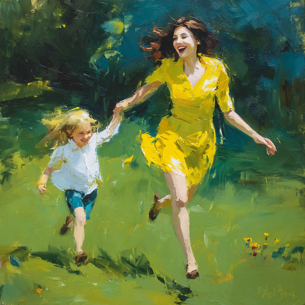 Joyful Moments With Mom DIY Paint By Numbers