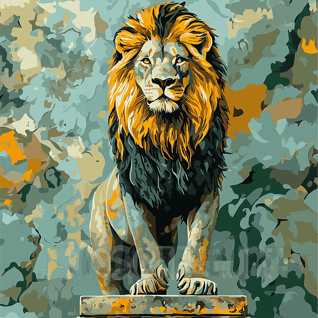 Michelangelo Inspired Majestic Guardians Paint By Numbers Art