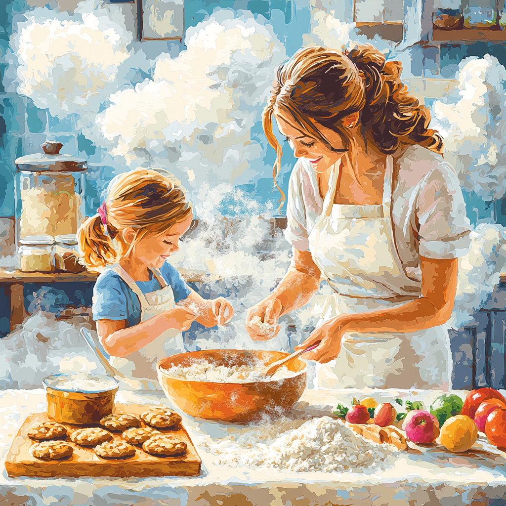 Mom's Kitchen Magic Paint By Numbers Kits