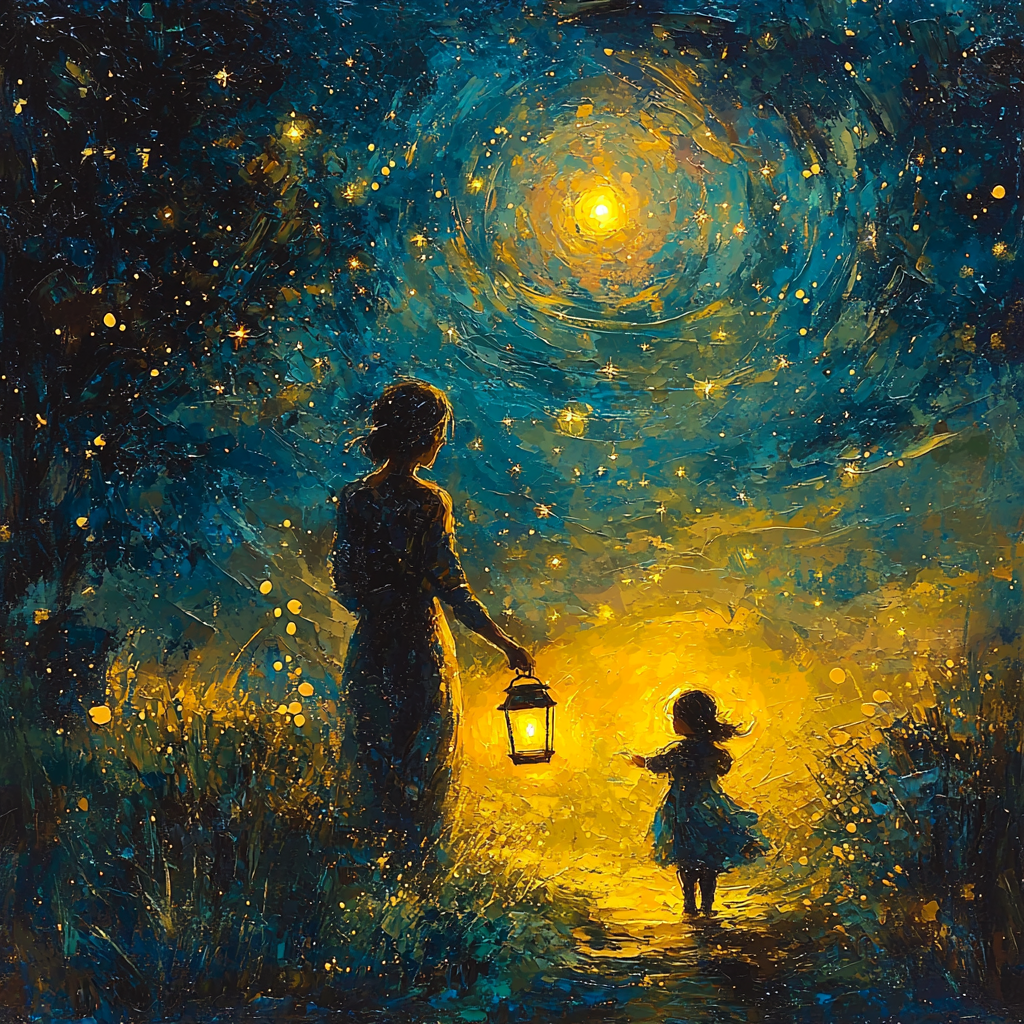 Mother’s Guiding Light Paint By Numbers