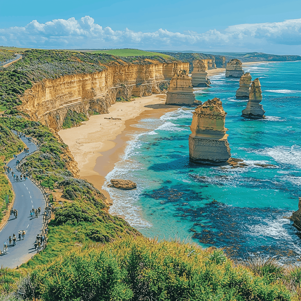 The Great Ocean Road Paint By Number