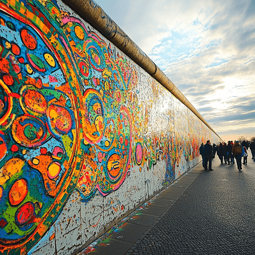 Berlin Wall East Side Gallery - Germany Paint By Numbers Kits