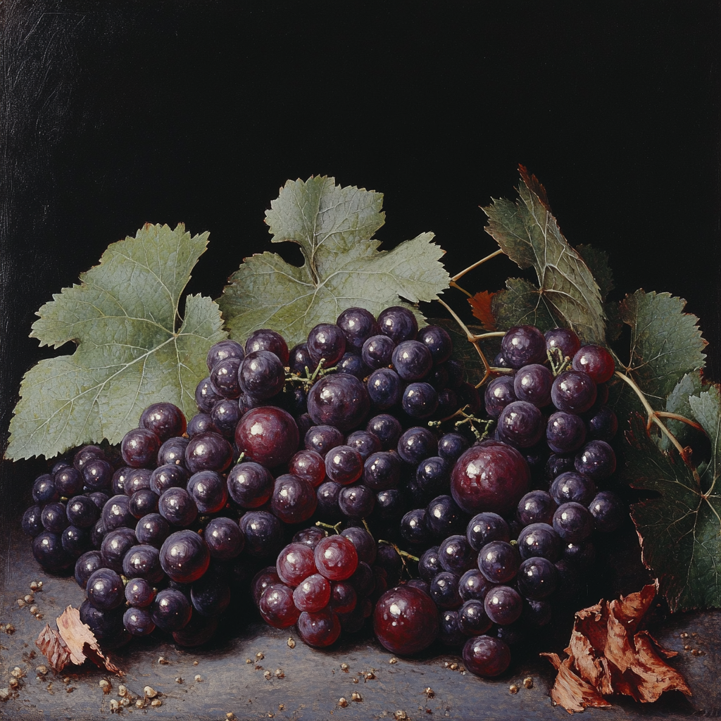 Caravaggio Inspired Celestial Vineyard DIY paint by numbers