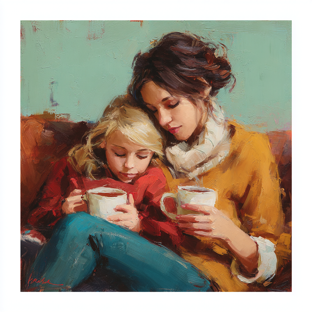 A Moment To Share Painting By Numbers Kit