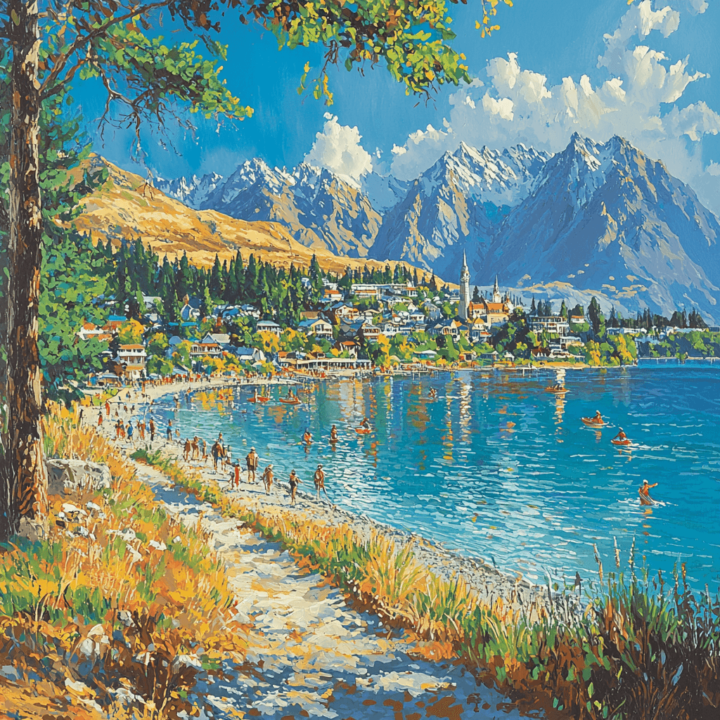 Queenstown Painting By Numbers Kit