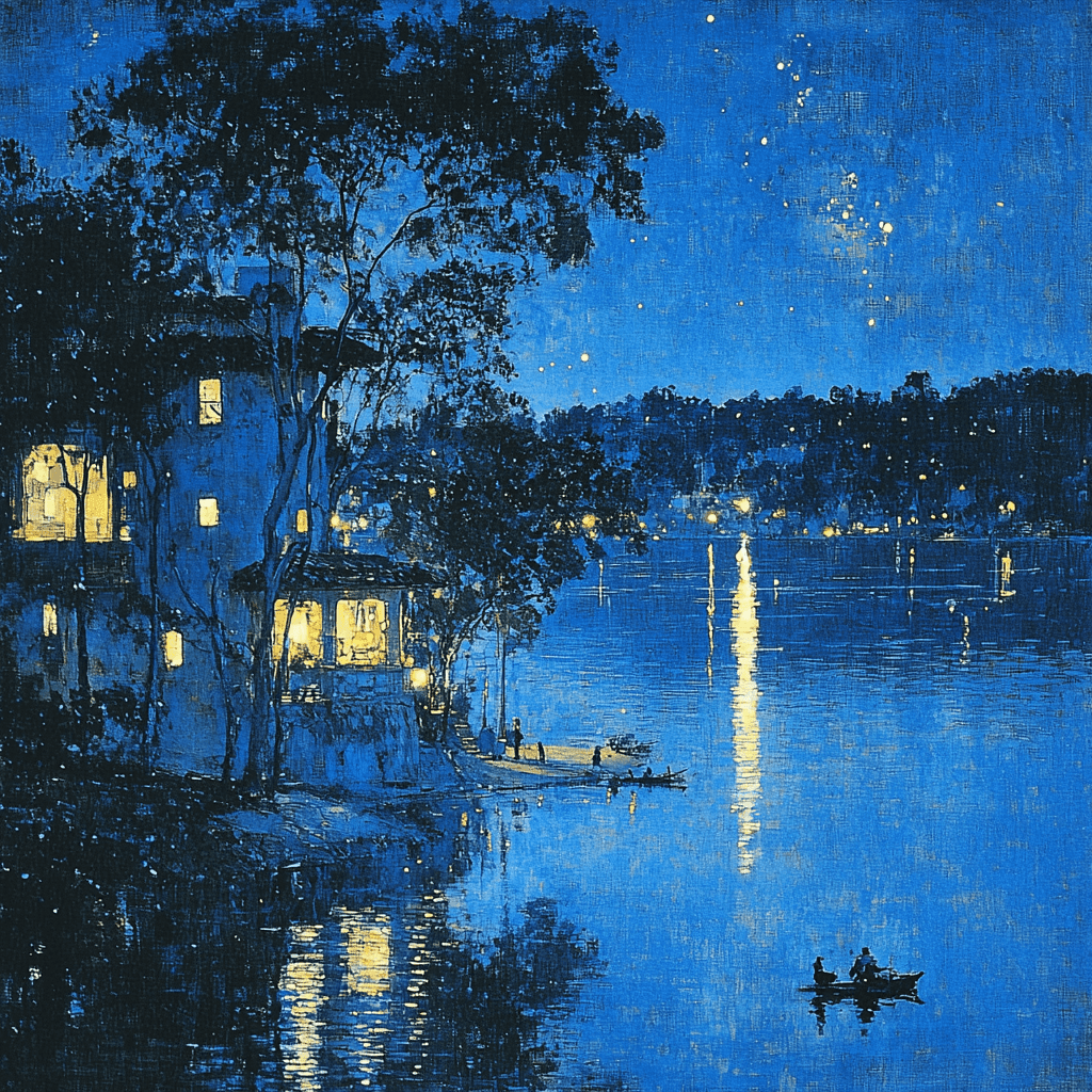 James Whistler Inspired Nocturnal Lullaby Painting By Numbers Kit